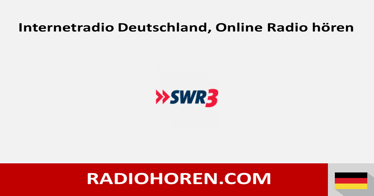 Webradio Swr 3
